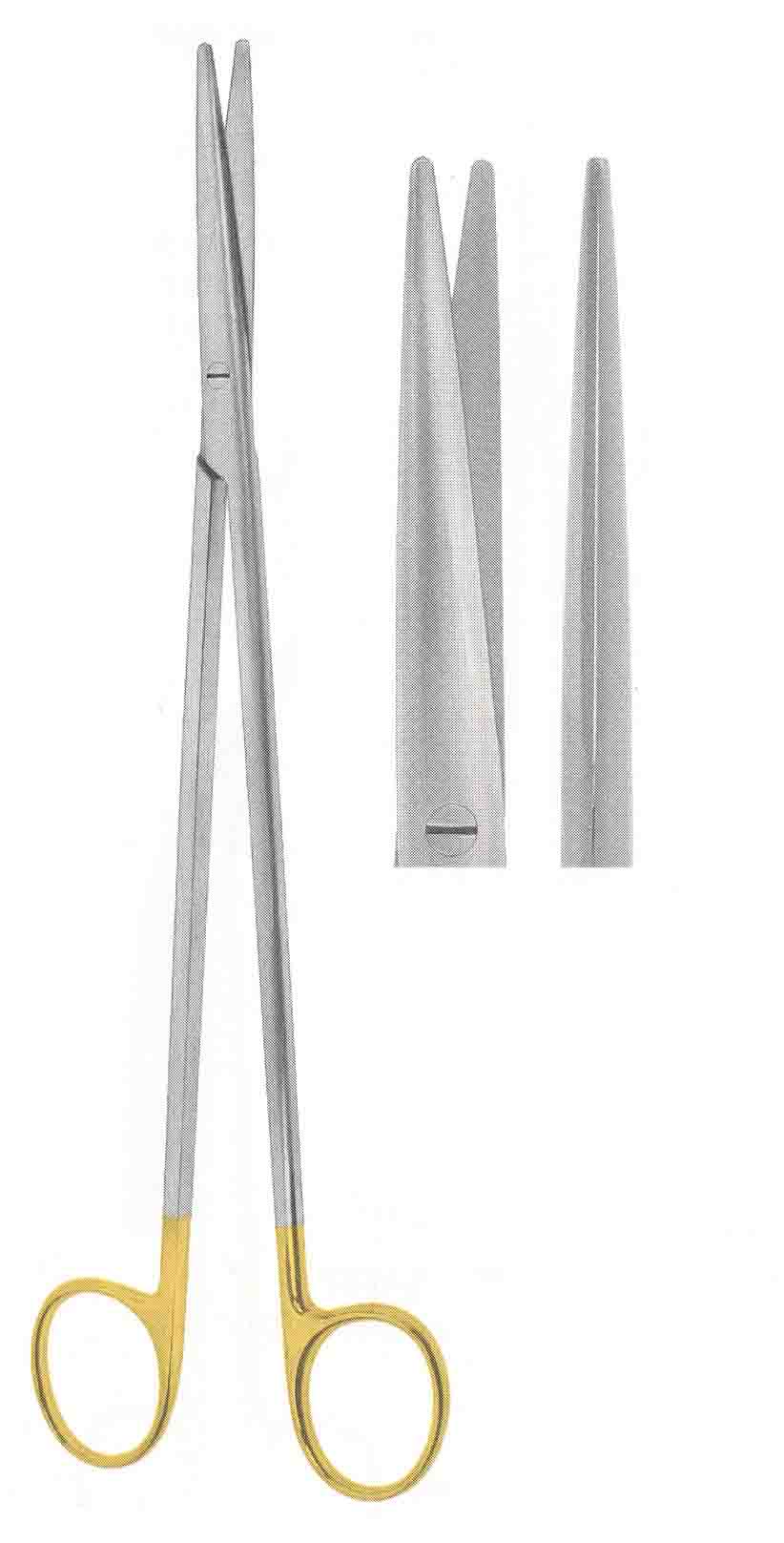 METZENBAUM NELSON MAKAS ALTIN SAPLI DÜZ 26CM